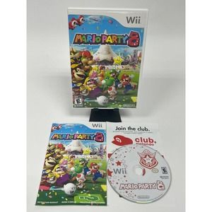 Mario Party 8 (Nintendo Wii, 2006) Complete with Game, Case & Manual ADULT OWNED